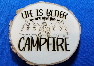 Camping Coaster Campfire