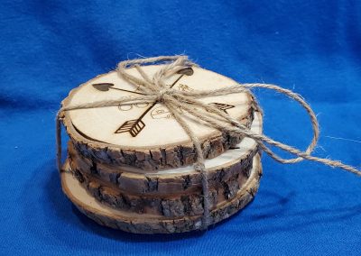Wooden Coaster Set