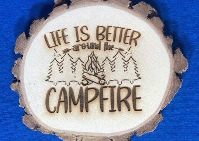Campfire Coaster