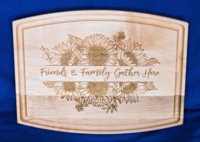 Friends and Family Maple Board