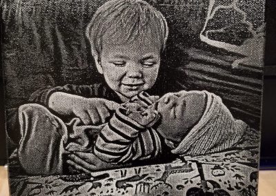 Photo canvas E&M